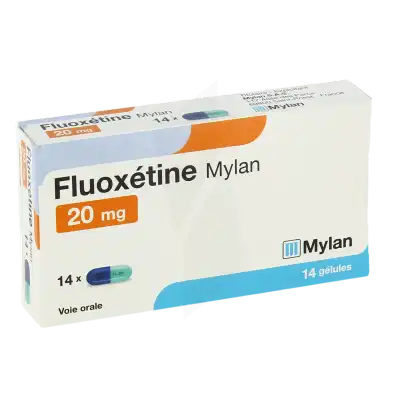 Fluoxetine Viatris 20 Mg, Gélule à Bassens