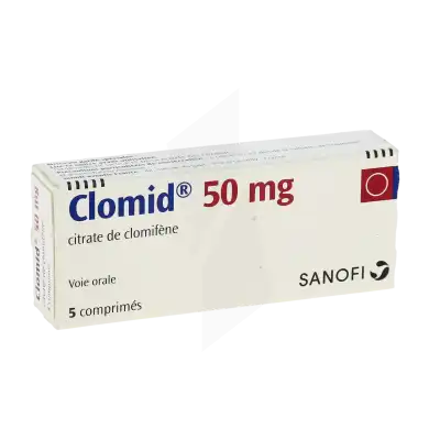 CLOMID 50 mg, comprimé