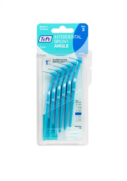 Tepe Brossettes Interdentaires Angle Bleu 0.6mm