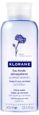 Klorane Soins des Yeux au Bleuet Eau florale démaquillante 400ml