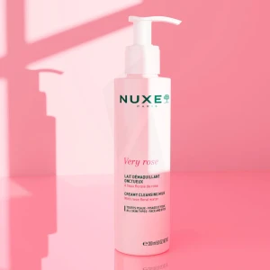 Nuxe Very Rose Lait Démaquillant Onctueux Fl Pompe/200ml