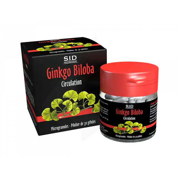Sid Nutrition Phytoclassics Gingko Biloba Gélules B/30