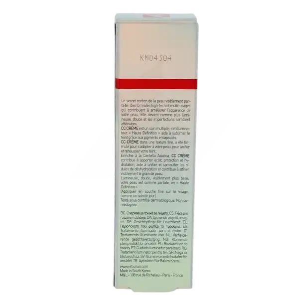 Erborian Cc Crème Doré 15ml