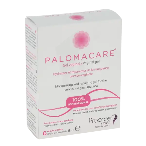 Palomacare Gel Vaginal Hydratant Réparateur 6 Canules/5ml