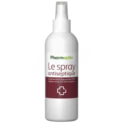 Pharmactiv Chlorhexidine 0,5 % Sol Spray/100ml à Fontcouverte
