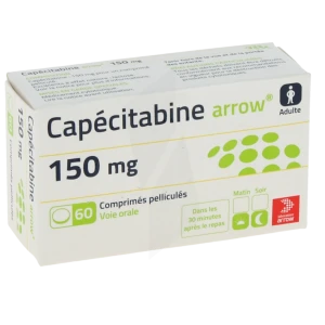 Capecitabine Arrow 150 Mg, Comprimé Pelliculé