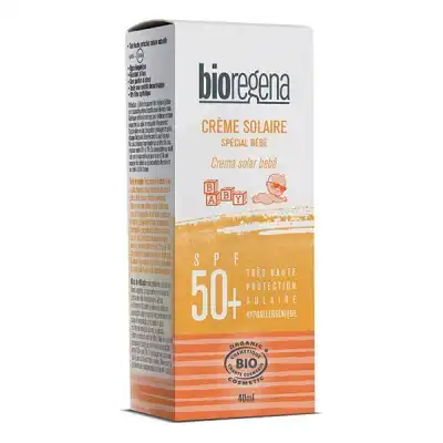 BIOREGENA SOLAIRE SPF50+ Crème bio bébé T/40ml