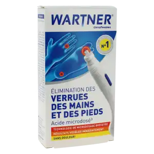Wartner By Cryopharma Stylo Acide Anti-verrues 2.0 à CERNAY