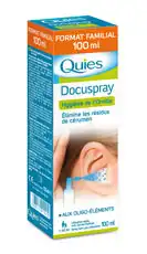 Quies Docuspray Hygiene De L'oreille, Spray 100 Ml à Ris-Orangis