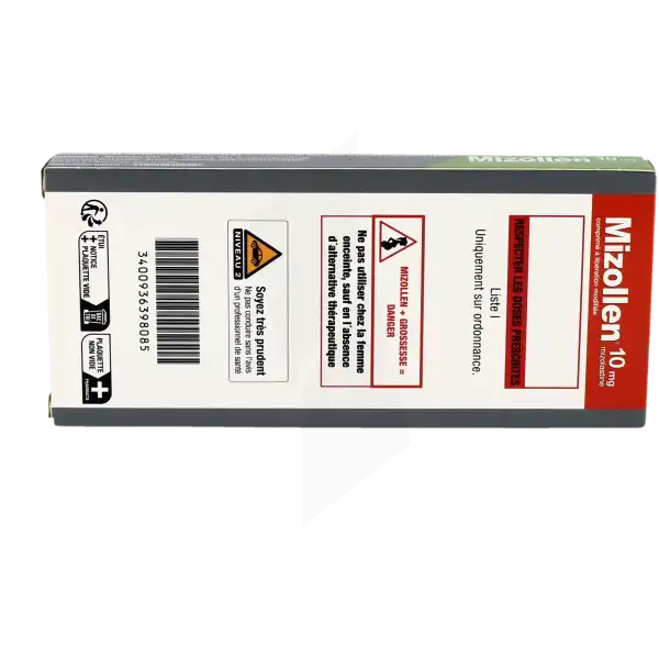Mizollen 10 Mg, Comprimé à Libération Modifiée
