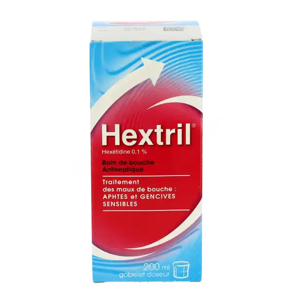 Hextril 0,1 Pour Cent, Bain De Bouche, Flacon