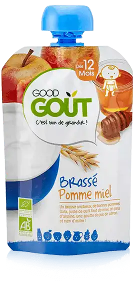 Good Gout Brasses Pomme Miel Bio Des 12 Mois 90 G