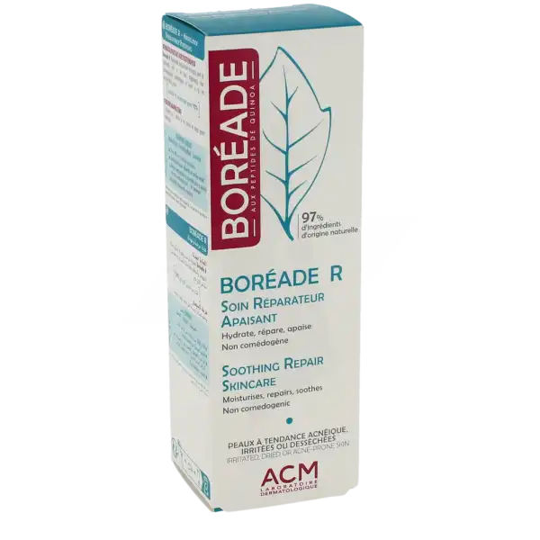 Acm Boréade R Crème Soin Réparateur Apaisant T/40ml