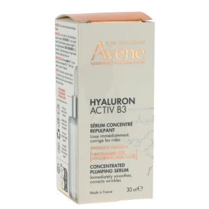 Avène Eau Thermale Hyaluron Activ B3 Sérum Concentré Repulpant Flacon Pipette De 30 Ml