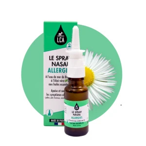 Lca Spray Nasal Allergies à L'aloé Véra Bio Et Aux Huiles Essentielles Bio 20ml