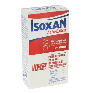 Isoxan Actiflash Comprimés Effervescents B/28 à DAMMARIE-LES-LYS
