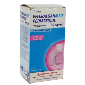 Efferalganmed Pediatrique 30 Mg/ml, Solution Buvable
