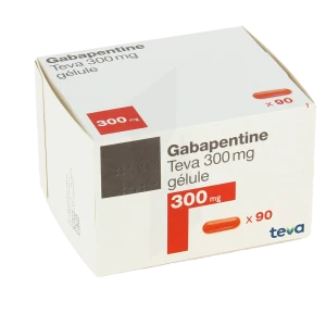 Gabapentine Teva 300 Mg, Gélule