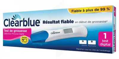 Clearblue Test De Grossesse Digital Ultra Précoce B/2 à Saint-Gervais-la-Forêt