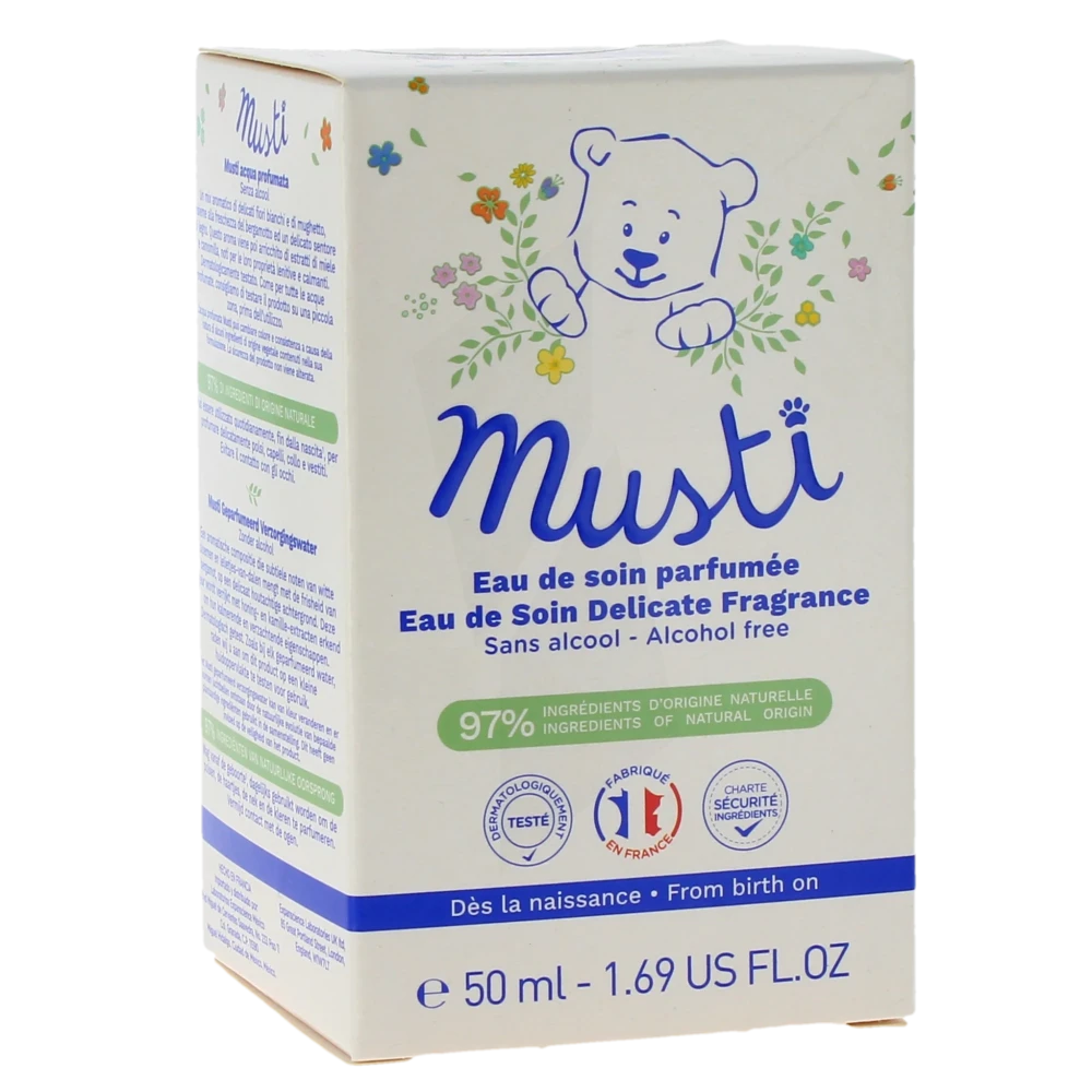 Mustela Musti Eau De Soin Parfumée 50 Ml
