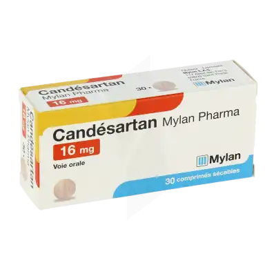 Candesartan Viatris 16 Mg, Comprimé Sécable à Paris