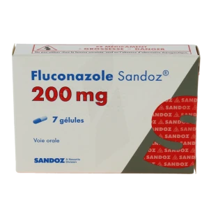 Fluconazole Sandoz 200 Mg, Gélule