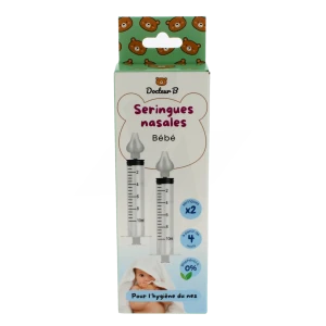 Docteur B Seringue Lavage Nasal B/2
