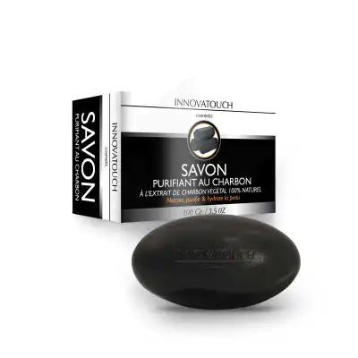 Innovatouch Cosmetic Savon Purifiant Au Charbon 100g à VILLERS-LE-LAC