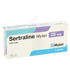 Sertraline Viatris 25 Mg, Gélule