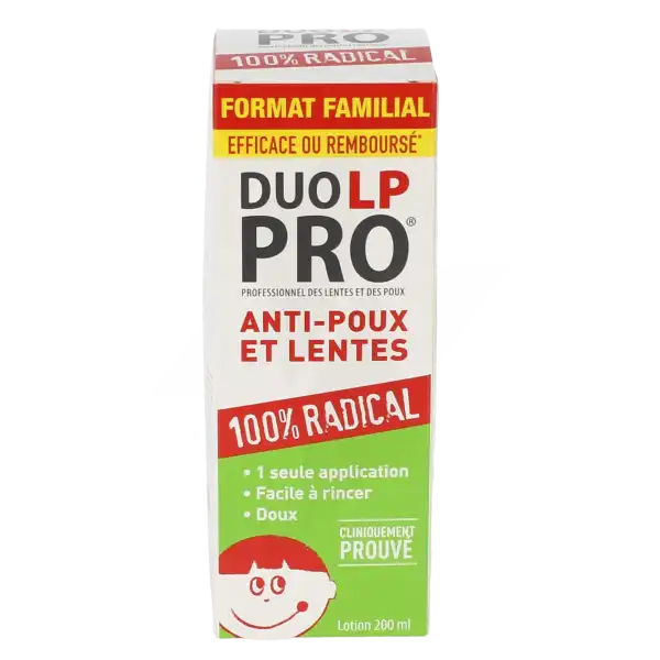 Duo Lp-pro Lotion Radicale Poux Et Lentes 2000ml