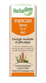 Herbalgem Energem Solution Buvable Bio Spray/15ml à St Médard En Jalles