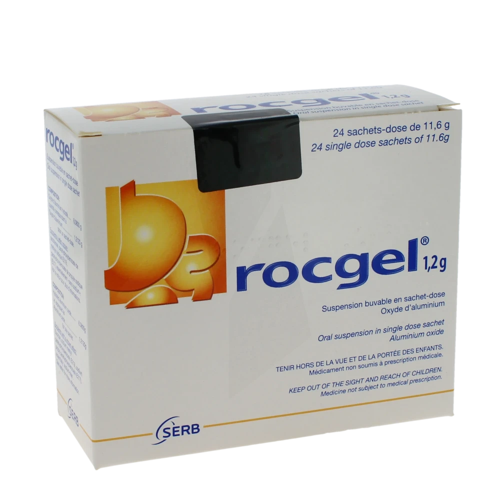 Rocgel 1,2 G, Suspension Buvable En Sachet-dose