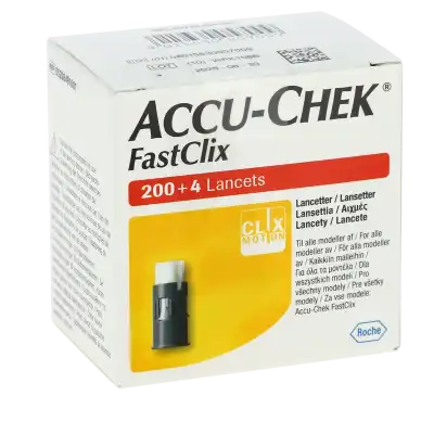 Accu-chek Fastclix Lancettes B/204 à Bordeaux