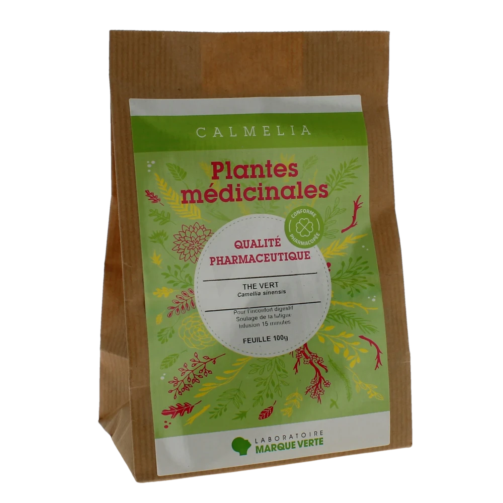 Calmelia Thé Vert Tisane B/100g