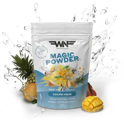 Wandernana Magic Powder Coupe-faim Fruits exotiques Sachet/300g