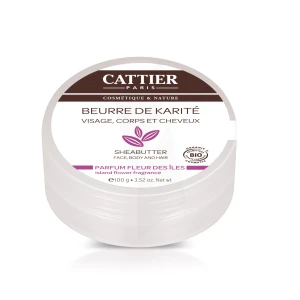 Cattier Beurre De Karité Fleur Des Iles 100g