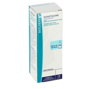 Mometasone Biogaran 50 Microgrammes/dose, Suspension Pour Pulvérisation Nasale