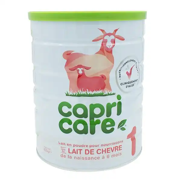 Capricare 1er Age Lait Poudre De Chèvre Entier 800g