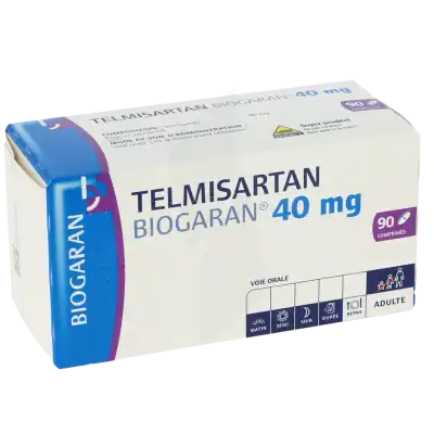 Telmisartan Biogaran 40 Mg, Comprimé à Hagetmau