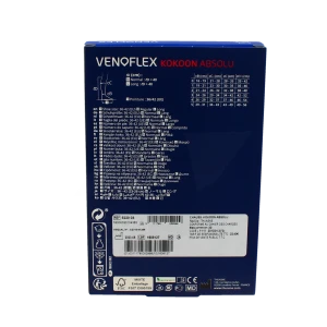 Venoflex Kokoon Absolu 2 Chaussette Mollet+ Femme Beige Naturel Taille 1l