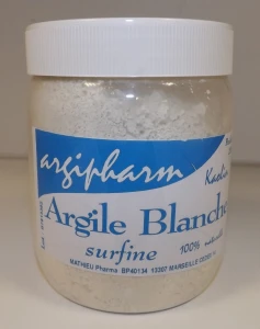 Argipharm Pdr Surfine Argile Blanche Pot/250g