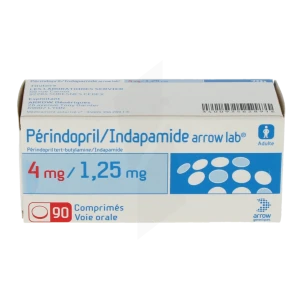 Perindopril/indapamide Arrow Lab 4 Mg/1,25 Mg, Comprimé