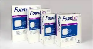 Foam Lite Convatec Pansement Hydrocellulaire Adhésif Stérile 10x20cm B/10 à LACROIX-FALGARDE