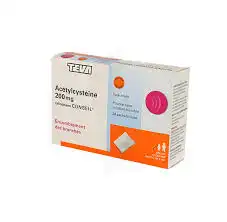 Acetylcysteine Teva Conseil 200 Mg, Poudre Pour Solution Buvable En Sachet-dose à Venerque