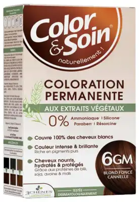 Color&soin Kit Coloration Permanente 6gm Blond FoncÉ Cannelle à Pessac
