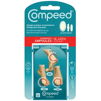 Compeed Ampoules Pansements Assortiment B/5 à RUMILLY