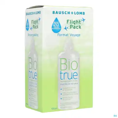 Biotrue Flight Packs Solution Pour Lentilles Fl/100ml à LA-RIVIERE-DE-CORPS
