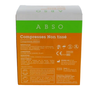Marque Verte Abso Compresses Non-tissé 7,5x7,5