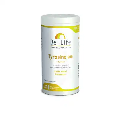 Be-life Tyrosine 500 Gélules B/120 à MONTEUX
