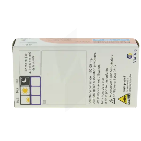 Flecainide Viatris Lp 100 Mg, Gélule à Libération Prolongée